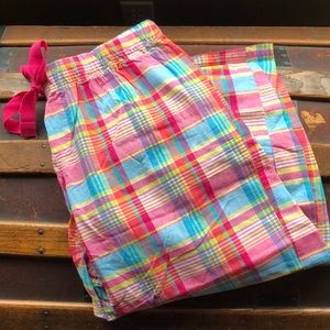 Plaid PJ Capri Pants 💕